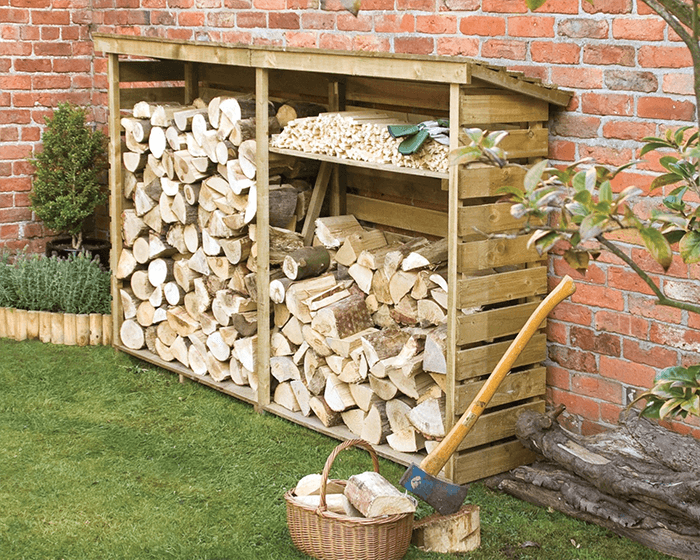 how to stack firewood