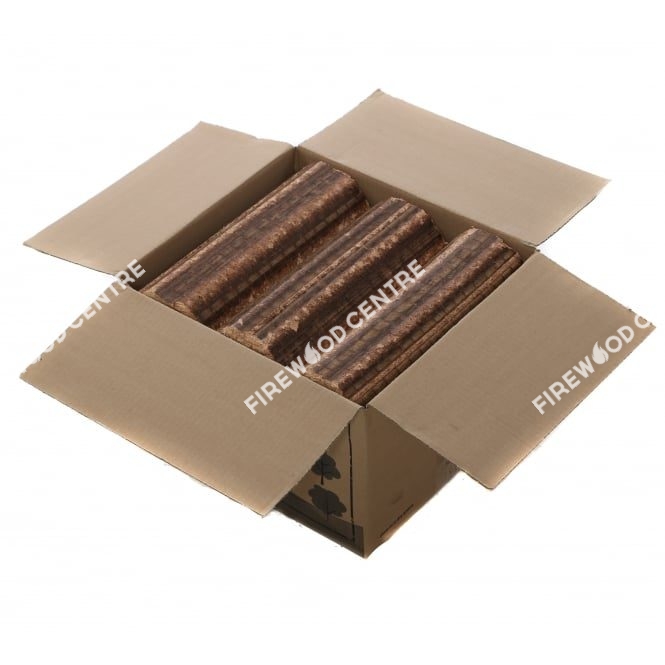 beech briquettes open box