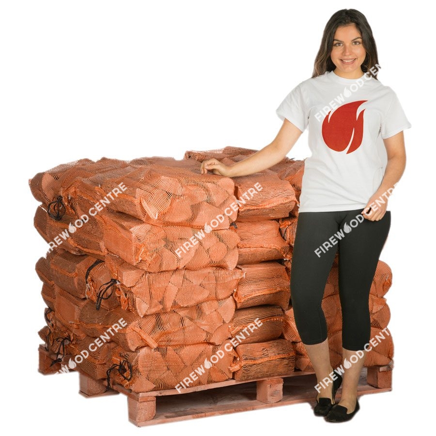 Kiln Dried Mixed Hardwood Logs in Netted Bags